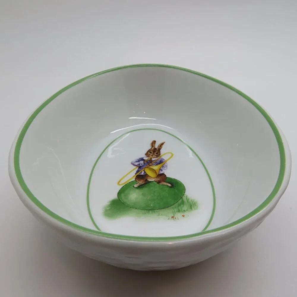Williams Sonoma Bunny Rabbit Ceramic Ramekins Set of 3